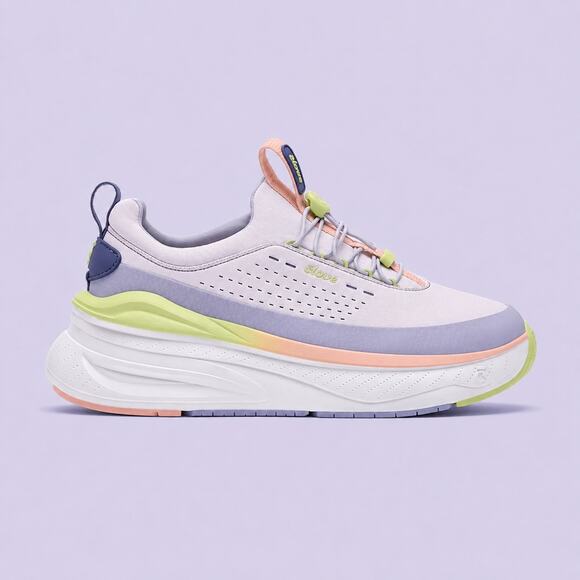 Clove Shoes - Clove Unisex Forte 2 Lilac Peach Melon Nursing Sneakers Size W 11.5 M 10